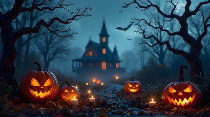 Spooky Halloween Night