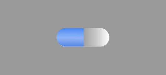 Medicine capsule pills. The concept of medication and health is emphasised.