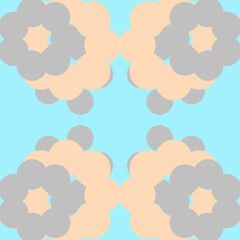 EPS allover design for dizital textile graphic designers with high quality