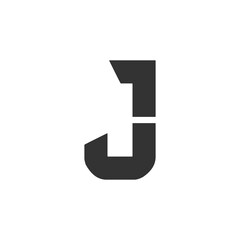 Modern Letter J Logo Design | Stylish Alphabet J Vector Branding
