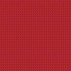 Red knitted sweater texture