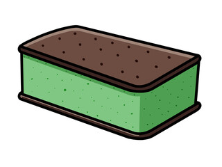 Mint Ice Cream Sandwich