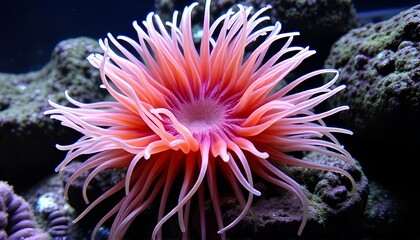 Obraz premium Sea Anemone Various Species Require a specialized saltwater aqua