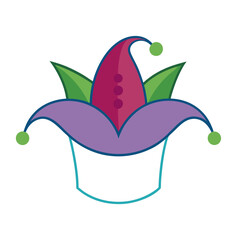 Vector illustration of a green leaf icon with water drops, a fresh symbol of nature and healthy eco design