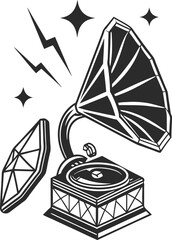 vinyl ready vector illustration