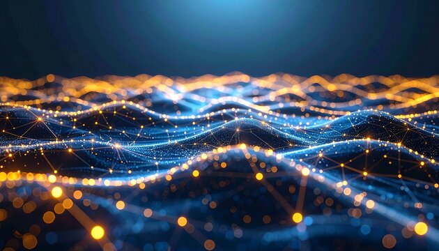 Abstract digital wave (1)