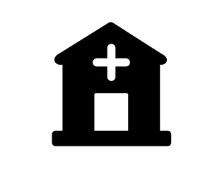 funeral icon 11 : Church Icon, church, religion, Christian, faith, building, worship, chapel, Christianity, service, funeral, mourning, memorial, bereavement, 