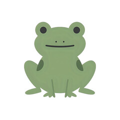 Obraz premium Frog Flat icon 