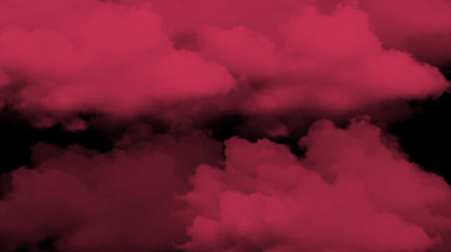 pink sky with clouds