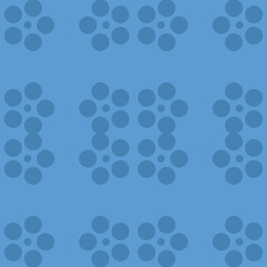 vector EPS allover design for textile printing 