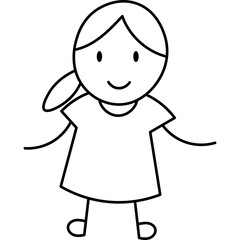 Children Drawing Doodle 