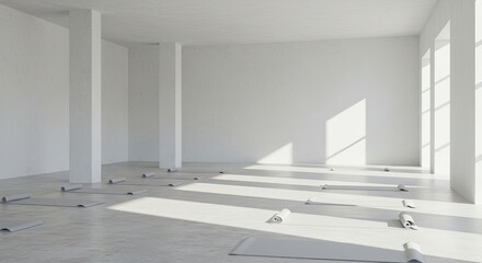 interior of a modern building