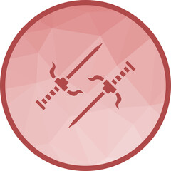 Sai icon vector image. Suitable for mobile apps, web apps and print media.