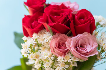 Fototapeta premium 美しい薔薇の花束