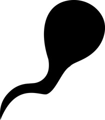 Simple Halloween Ghost Silhouette