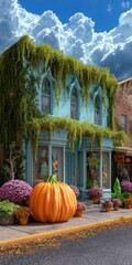Halloween Channel Surfing: Multi-Season Harvest and Horror Street View