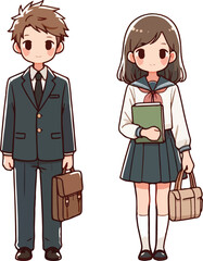 Bussiness man and women