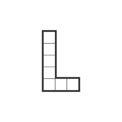 Modern Letter L Logo Design | Stylish Alphabet L Vector Branding
