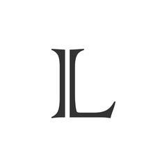 Modern Letter L Logo Design | Stylish Alphabet L Vector Branding
