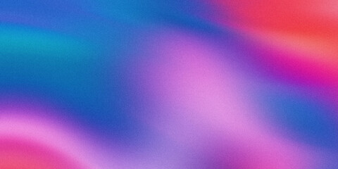 Abstract gradient background with vibrant blue, pink, and red hues