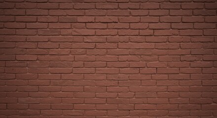 Obraz premium Painted red brick wall texture backdrop