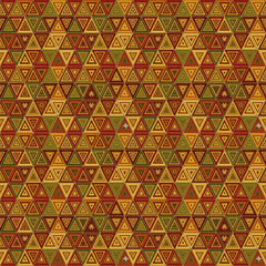 seamless geometric pattern etnik triangle