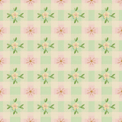 Digital Preppy Paper Background
