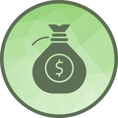 Money Bags icon vector image. Suitable for mobile apps, web apps and print media.