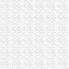 Seamless repeating pattern with diagonal abstract gray lines on a white background, ideal for modern textiles, wallpapers, packaging, and digital design projects.