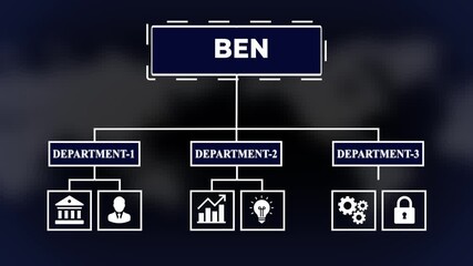 Business Network Concept Icons Connection Finance Growth Idea People Partnership Bank Recycling Communication - Powered by Adobe