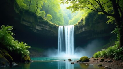 waterfall in thailand