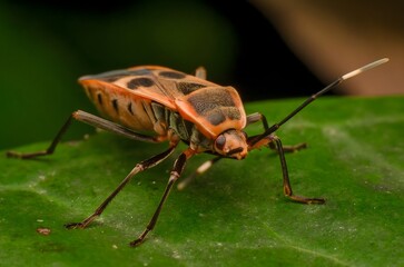 Graptostethus servus is a species of seed bug in the family Lygaeidae. It is found in Europe, Asia, Australia, and in the Pacific region