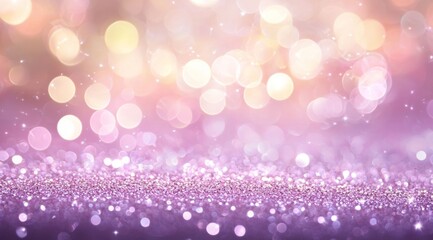 Mesmerizing abstract pink glitter lights.
