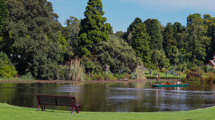 Obraz premium Calming and peaceful chill spot in the Royal Botanic Gardens