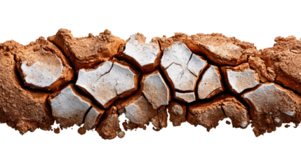 Cracked Earth Surface: A stark, textured image revealing a pattern of drought-stricken soil, highlighting the earth's resilience and the impact of water scarcity.