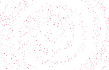 Soft focus pink and white abstract background with subtle confetti pattern