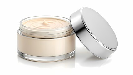 Luxurious Facial Cream Jar Elegant Packaging for Skincare Products
