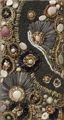 Obraz premium Beaded mosaic art panel