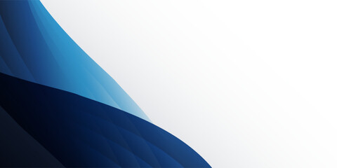 Minimal abstract background with overlapping translucent blue waves on the left and white space on the right, ideal for modern layouts, presentations, or text placement.