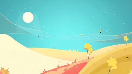 National Day cartoon background images bring a cheerful, playful touch to holiday celebrations, combining bold reds, bright golds, and vivid blues with adorable cartoon characters waving flags, marchi