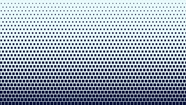Halftone texture of squares on a white background. Design element for web banners, wallpapers, postcards, and websites. Vector illustration.