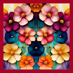 Shawl Scarf Pattern Graphic Design
