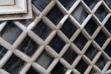 日本の古い建築　なまこ壁