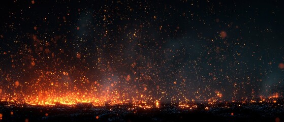 Inferno Cityscape - A Nightmarish Urban Apocalypse.