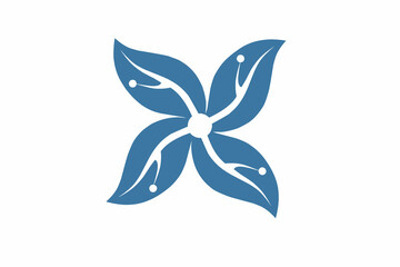 abstract flower vector illustration