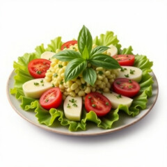 fresh vegetable salad