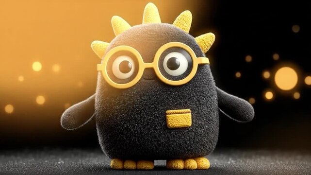 Cute cartoon creature
