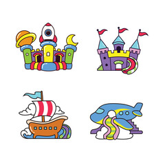 Bounce House logo collections