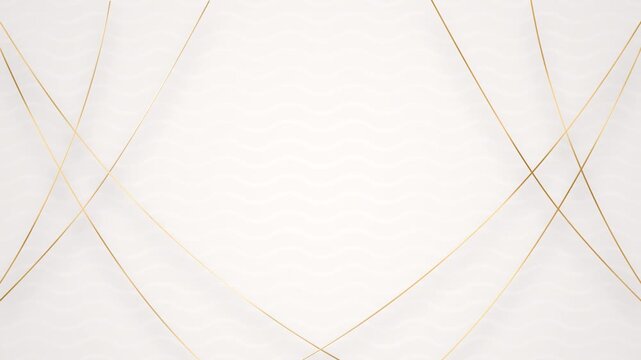Elegant gold lines abstract background subtle wave pattern luxury design minimal geometric