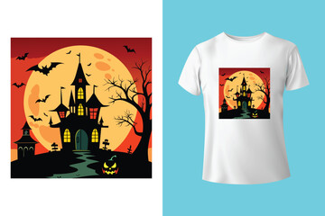 Breast cancer is boo sheet Halloween cute pink retro funny t-shirt design illustration
